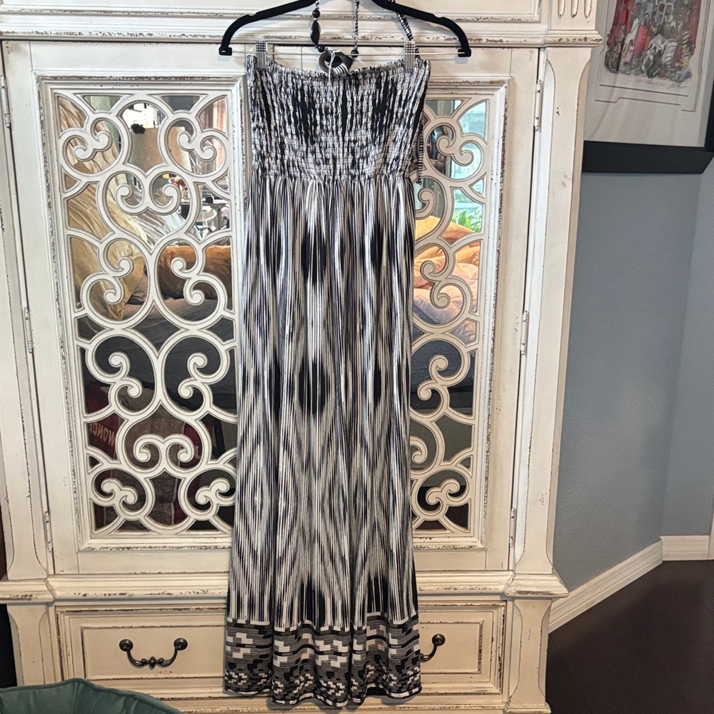 Magic Monochrome Maxi Dress